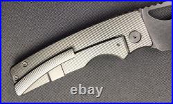 OZ Machine Company Roosevelt XL Angle Milled Magnacut All Ti Construction