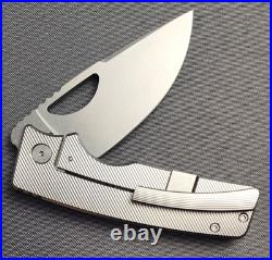 OZ Machine Company Roosevelt XL Angle Milled Magnacut All Ti Construction