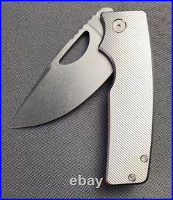 OZ Machine Company Roosevelt XL Angle Milled Magnacut All Ti Construction
