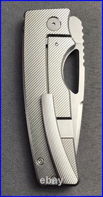 OZ Machine Company Roosevelt XL Angle Milled Magnacut All Ti Construction