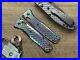 Oil Slick FRAG milled Zirconium Scales for Benchmade Bugout 535