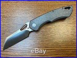 Olamic Cutlery Whippersnapper (2.8 Satin) CPM-20CV Titanium Handle And Hardware