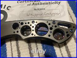 Olamic Cutlery Whippersnapper Acid Rain and Entropic Finish