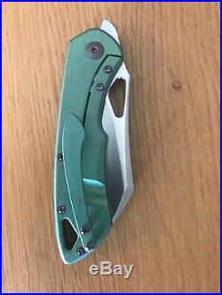Olamic Cutlery Whippersnapper CPM20-CV Satin Wharncliffe Blade