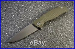 Original knife Shirogorov F3 S90V flipper (titanium, G10)