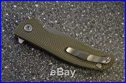 Original knife Shirogorov F3 S90V flipper (titanium, G10)