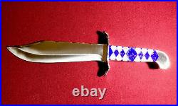 Painted Pony Bowie Knife Diamond Edition with Custom Sheath #5/5