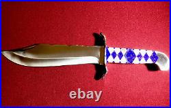 Painted Pony Bowie Knife Diamond Edition with Custom Sheath #5/5