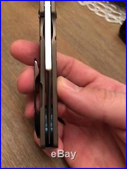 Pena Custom Knife Folder TI Pocket Clip