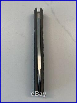 Pena Custom Slipjoint Spearpoint Barlow Jigged Titanium Knife NEW