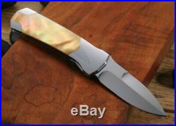 Perfection! Scott Sawby Kingfisher Art Knife Original Custom Folding Knife