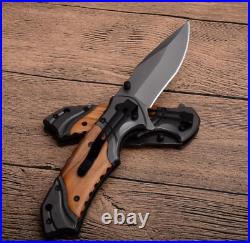 Personalized Folding Knife Custom Name Pocket Knife Defender Knife