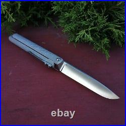 Pocket knife EDC Faun from Atroposknife spear point blade Folding tactical knife
