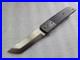 Pohan Leu Custom Knives Hamachi, Scandi Grind, Zirconium Bolster, Silver LSCF
