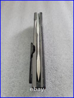 Pohan Leu Custom Knives Hamachi, Scandi Grind, Zirconium Bolster, Silver LSCF