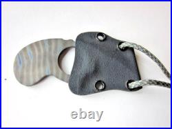 Pre Owned Toxic All Titanium (Eric Blair) Neck Knife in Excellent Cond