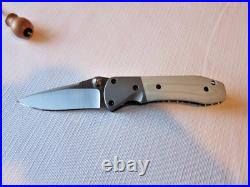 Pre owned New Brad Duncan Wiplash Tactical Folder