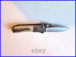 Pre owned New Brad Duncan Wiplash Tactical Folder