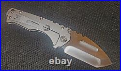 Pre-owned Tactical Folder Knife M marked Titanium/steel blade. $185.00 obo