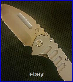Pre-owned Tactical Folder Knife M marked Titanium/steel blade. $185.00 obo