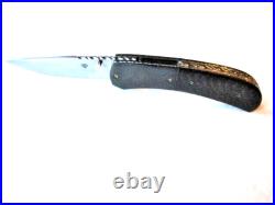 Preowned Mint Custom Aaron Frederick Liner lock Tactical Folder