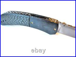 Preowned Mint Custom Aaron Frederick Liner lock Tactical Folder