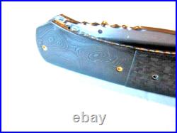 Preowned Mint Custom Aaron Frederick Liner lock Tactical Folder