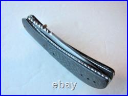 Preowned Mint Custom Aaron Frederick Liner lock Tactical Folder