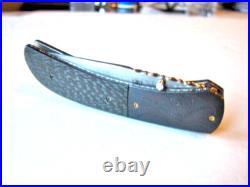 Preowned Mint Custom Aaron Frederick Liner lock Tactical Folder