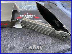 Prometheus Design Werx Pdw Spd Emerson Knives A-100 Bt Tad Gear Strider Knife