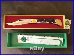 Puma Aristocrat 915 Emperor 1980 Stag Folding Knife