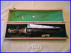 Puma Waidblatt Super Set Knife with Original Sheath and Original Box 1980