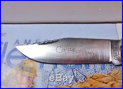 RARE 1989(USA) CRIPPLE CREEK(Bob Cargill) MINT 5 1/2 STAG CLASP KNIFE(1OF20)