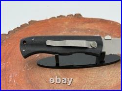 RARE Dwaine Carrillo Tunnel Rat Folding Liner Lock Tanto Blade-2065.25