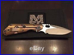 RARE Mick Strider Custom Knife SMF Titanium MSC