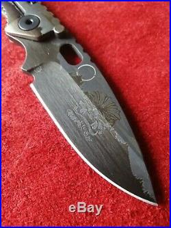 RARE Strider Knives Starlingear SMF Wolfman Collaboration Package S110V