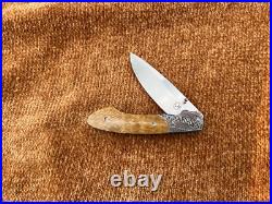 RARE WILLIAM HENRY FOLDING KNIFE T12 PC1, LTD. ED. #39 of 100