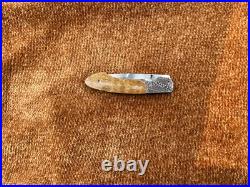 RARE WILLIAM HENRY FOLDING KNIFE T12 PC1, LTD. ED. #39 of 100
