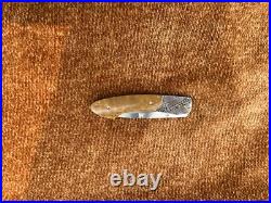 RARE WILLIAM HENRY FOLDING KNIFE T12 PC1, LTD. ED. #39 of 100