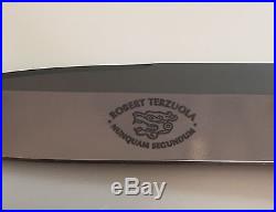 Robert Terzuola Folding Tactical Knife Wooly Mammoth Handle. 99 Nr