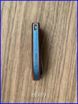 Rainy Day Knives Custom Hamon Blade WithVintage Micarta Handle