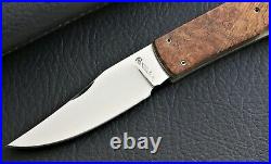 Ralph Turnbull Prototype, no liner folding knife