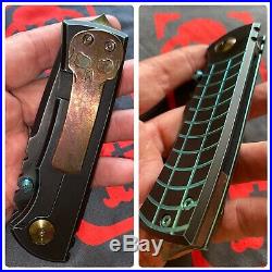 Ramon Chaves Custom Knives RADIOACTIVE Redencion 228 Custom Folder V2-2nd Run