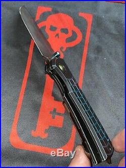 Ramon Chaves Custom Knives RADIOACTIVE Redencion 228 Custom Folder V2-2nd Run