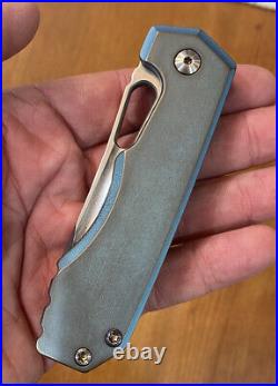 Ramon Chaves JB Stout Meg 325 Folding Flipper Knife Collab Custom Mods by Ramon