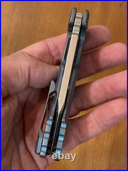 Ramon Chaves JB Stout Meg 325 Folding Flipper Knife Collab Custom Mods by Ramon