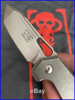 Ramon Chaves JB Stout Megalodon Folding Flipper Knife Collab MEG 325