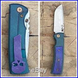 Ramon Chaves Knives Ultramar Redencion Joker Ltd Edition Flipper Pocket Knife