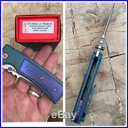 Ramon Chaves Knives Ultramar Redencion Joker Ltd Edition Flipper Pocket Knife