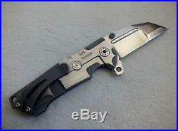 Rare Andre De Villiers (adv) Custom Tactical Invader Flipper Knife Not Butcher